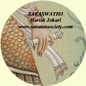 Closeup of a detail of the painting