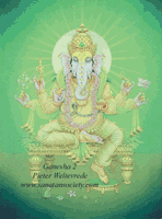 Click for a larger image and more details on this Ganesha painting