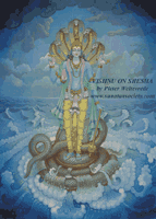 Click for a larger image and more details on this Vishnu painting