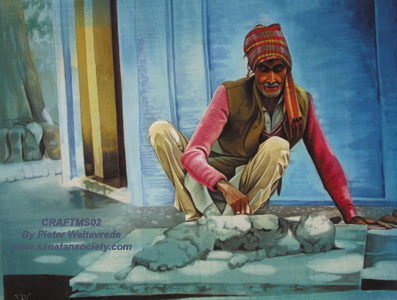 Carpenter at work-This image is protected by digital watermarking - Click here for our free wallpapers.