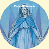 Closeup of a detail of the painting