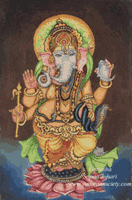 Click for a larger image of this Ganesha painting