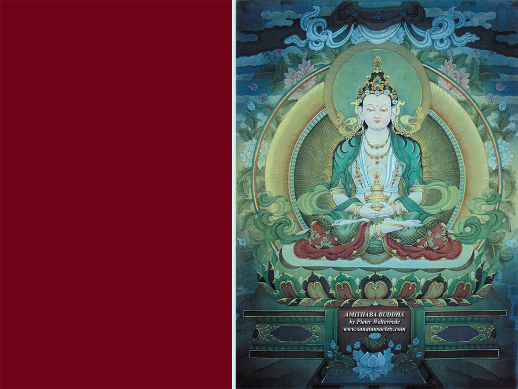 Amithaba Buddha - Free Desktop Wallpaper - Amitabha Buddha