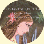 Closeup of a detail of the painting