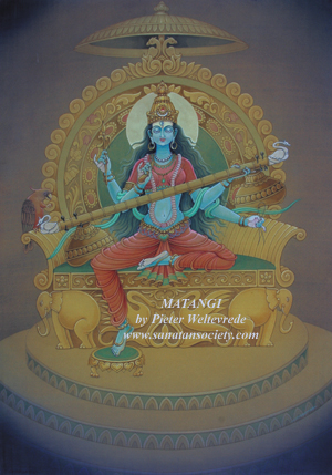 Mahavidyas : Matangi 1 - This image is protected by digital watermarking - Click here for our free wallpapers.