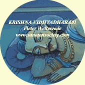 Closeup of a detail of the painting