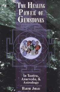 Click for a larger image of the cover of The Healing Power of gemstones in Tantra, Ayurveda and Indian Astrology